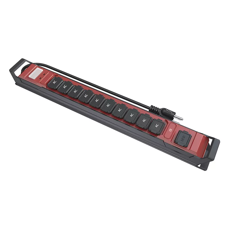 10 Asraonta Uiscedhíonach Usb 3.4a Stráice Cumhachta