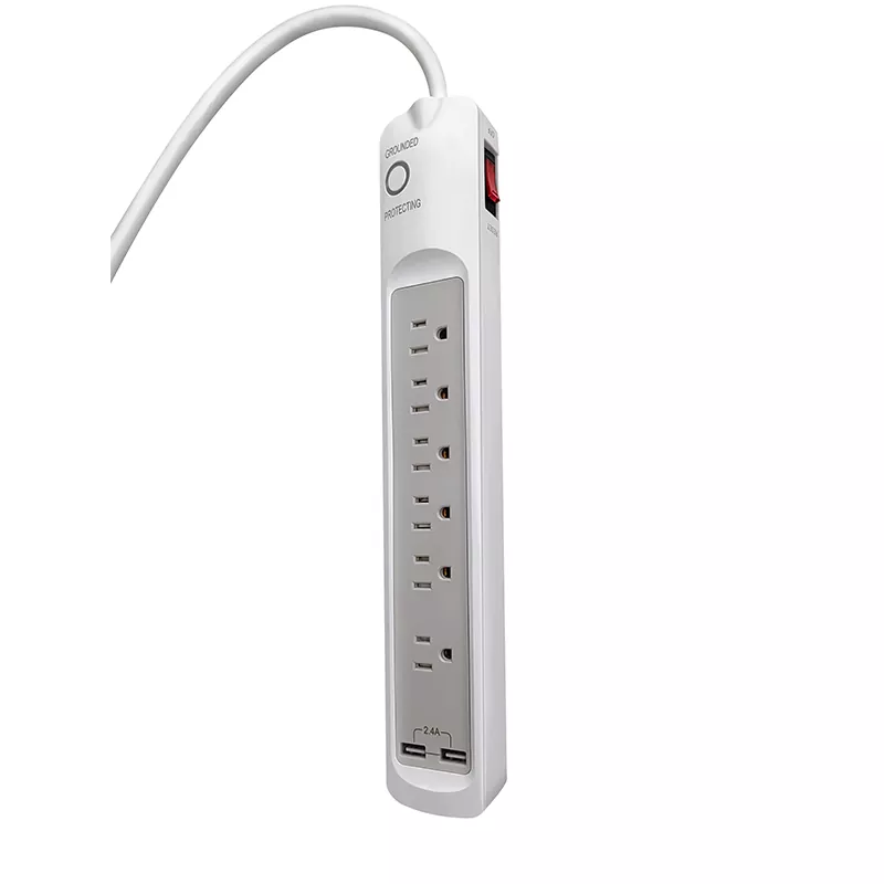 6 Asraon USB 2.4a Stráice Cumhachta